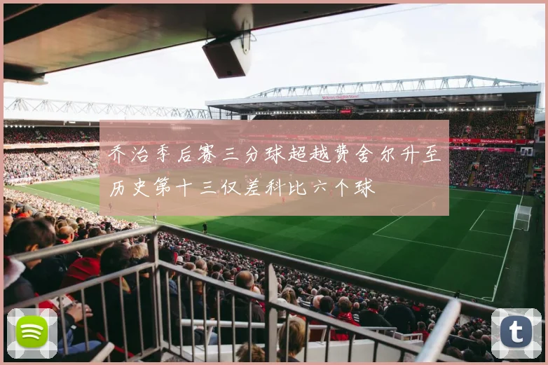 乔治季后赛三分球超越费舍尔升至历史第十三仅差科比六个球